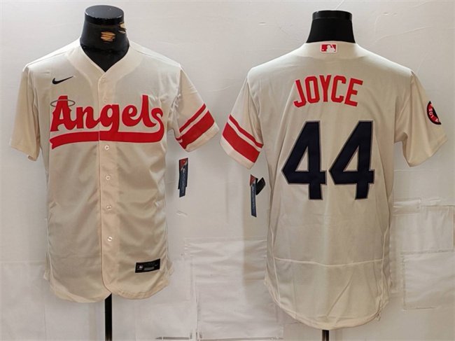 Men's Los Angeles Angels #44 Ben Joyce 2022 Cream City Connect Flex Base Stitched Jersey