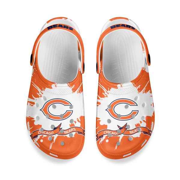 Men's Chicago Bears Bayaband Clog Shoes 001