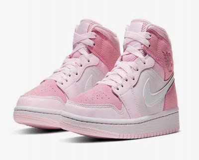 Men's Running Weapon Air Jordan 1 Pink Shoes 262