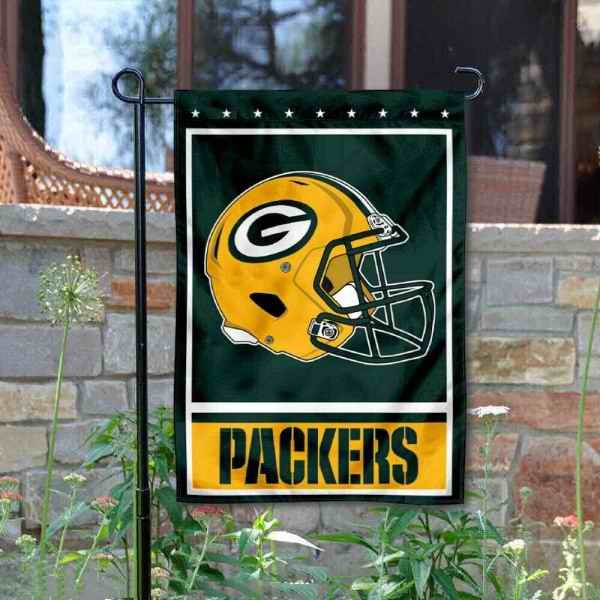 Green Bay Packers Double-Sided Garden Flag 004 (Pls check description for details)