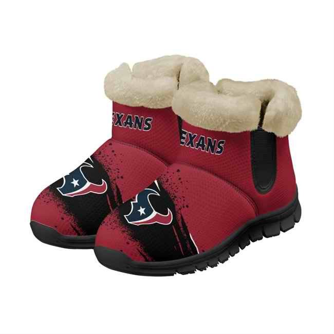 Men's Houston Texans 2024 Snow Boots/Shoes 002(Pls check description for details)