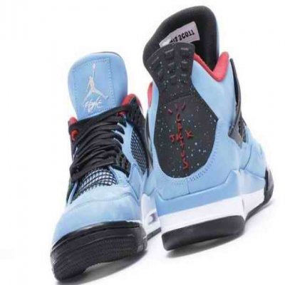 Men's Jordan 4 Retro Travis Scott Cactus Jack 026