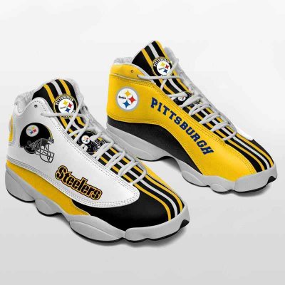 Women's Pittsburgh Steelers Limited Edition JD13 Sneakers 005