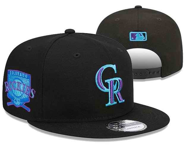 Colorado Rockies Stitched Snapback Hats 006