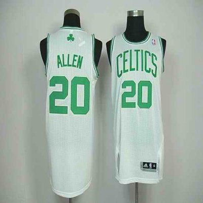 Celtics #20 Ray Allen White Revolution 30 Stitched NBA Jersey