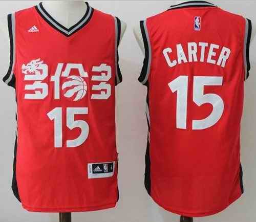 Raptors #15 Vince Carter Red Slate Chinese New Year Stitched NBA Jersey