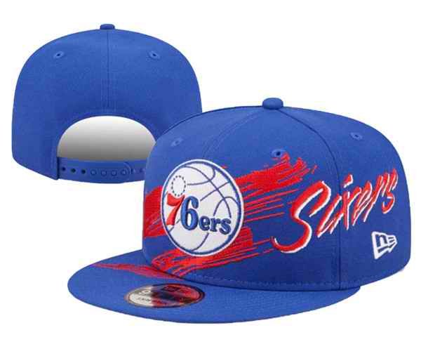 Philadelphia 76ers Stitched Snapback Hats 0027