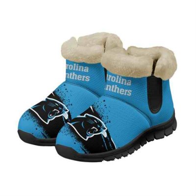 Women's Carolina Panthers 2024 Snow Boots/Shoes 002(Pls check description for details)