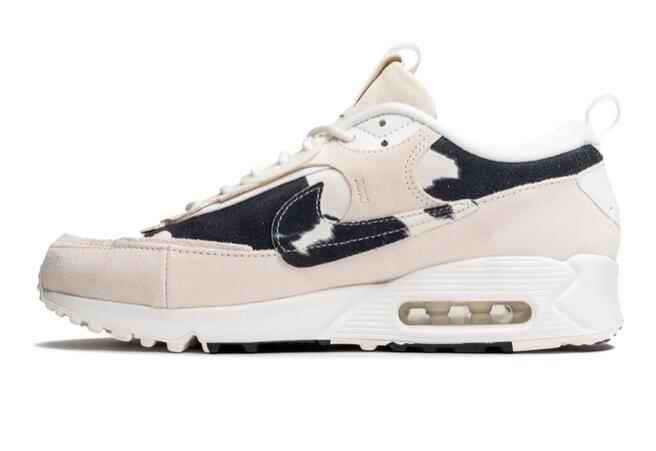 Men's Running weapon Air Max 90 Cream/Black Shoes 095