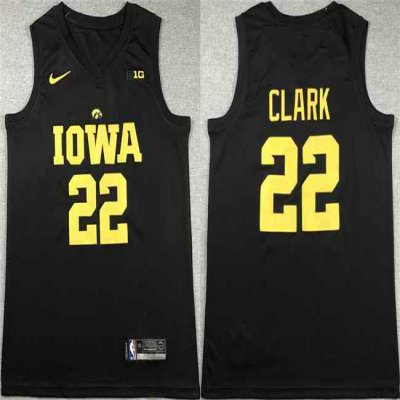 Men's Indiana Fever #22 Caitlin Clark Black Stitched Jersey