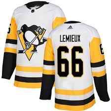 Men's Pittsburgh Penguins #66 Mario Lemieux White Stitched NHL Jersey