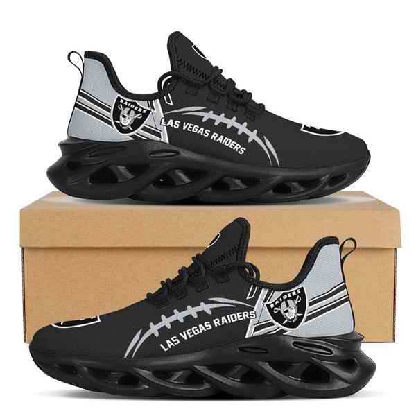 Women's Las Vegas Raiders Flex Control Sneakers 005