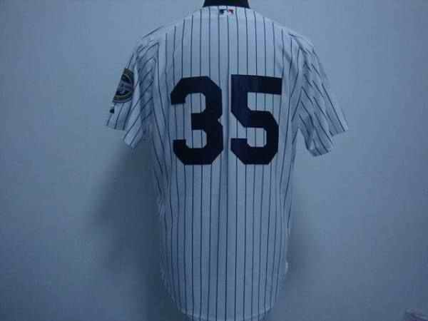 Yankees #35 Michael Pineda White Stitched MLB Jersey