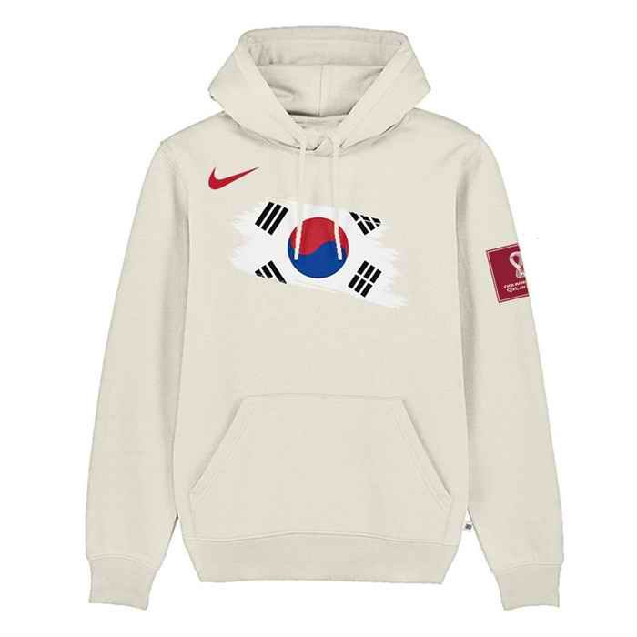 Men's Korea FIFA World Cup Soccer Hoodie White