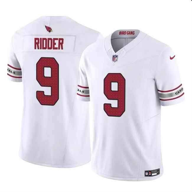 Men's Arizona Cardinals #9 Desmond Ridder White2024 F.U.S.E. Vapor Untouchable Limited Stitched Football Jersey