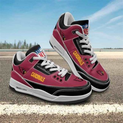 Men's Arizona Cardinals Air Jordan 3 Sneakers/Shoes 002