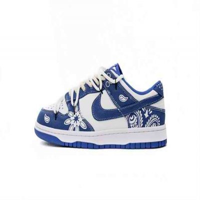 Men's Dunk Low Royal/White Shoes 0352