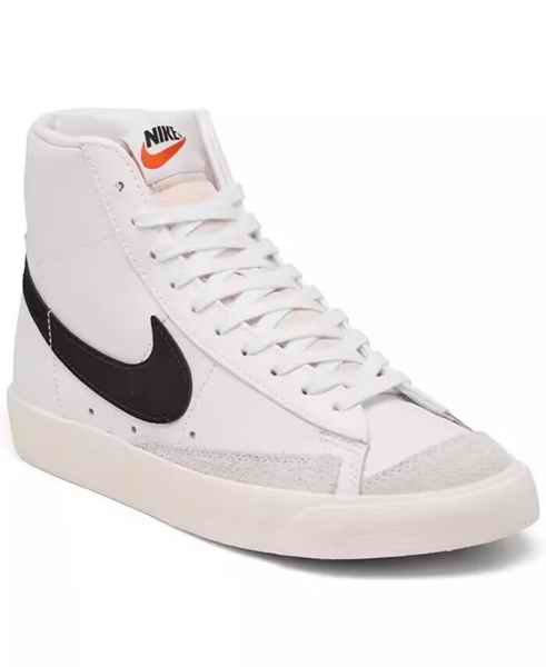 Women's Blazer Mid 77's High Top White Shoes 047