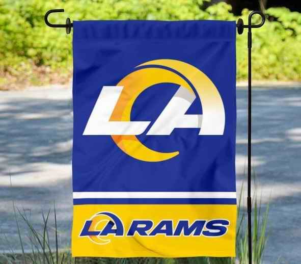 Men's Los Angeles Rams Double-Sided Garden Flag 001