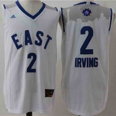 Cavaliers #2 Kyrie Irving White 2016 All Star Stitched NBA Jersey