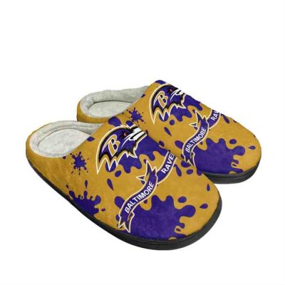 Men's Baltimore Ravens Slippers/Shoes 005