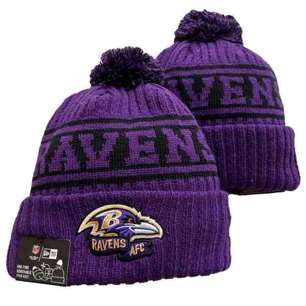 Baltimore Ravens Knit Hats 0103