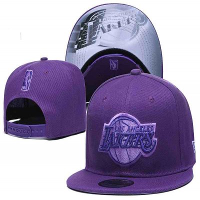 Los Angeles Lakers Stitched Snapback Hats 070