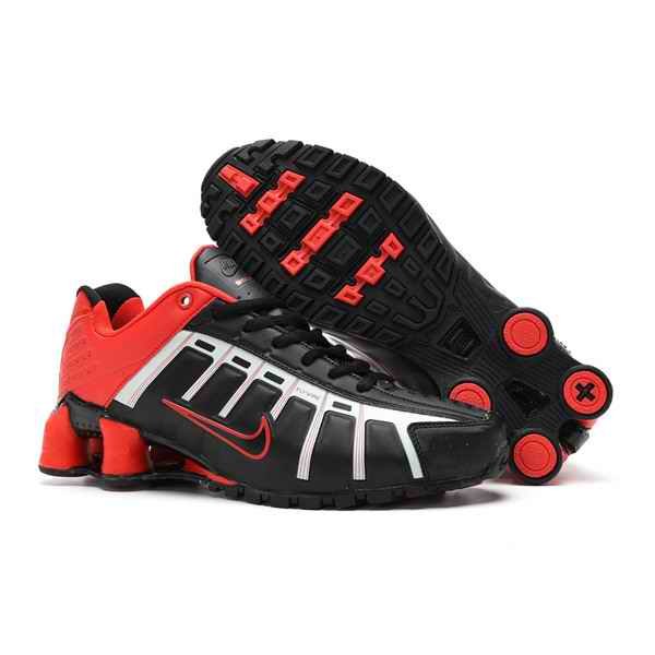 Men's Running Weapon Shox NZ Shoes Red/Black 0010