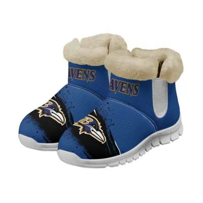 Women's Baltimore Ravens 2024 Snow Boots/Shoes 003(Pls check description for details)