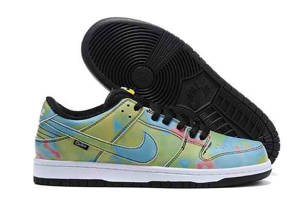 Women's Dunk Low SB Colorful Shoes 0152