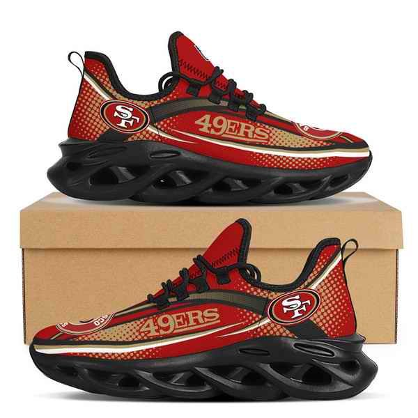 Men's San Francisco 49ers Flex Control Sneakers 0013