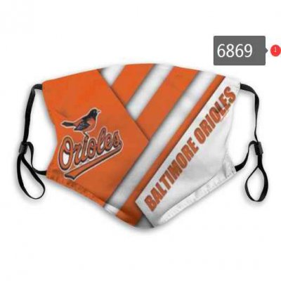 Baltimore Orioles Face Mask 6869 Filter Pm2.5 (Pls check description for details)