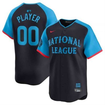 Men's National League Customized Navy 2024 All-Star Limited Stitched Jersey