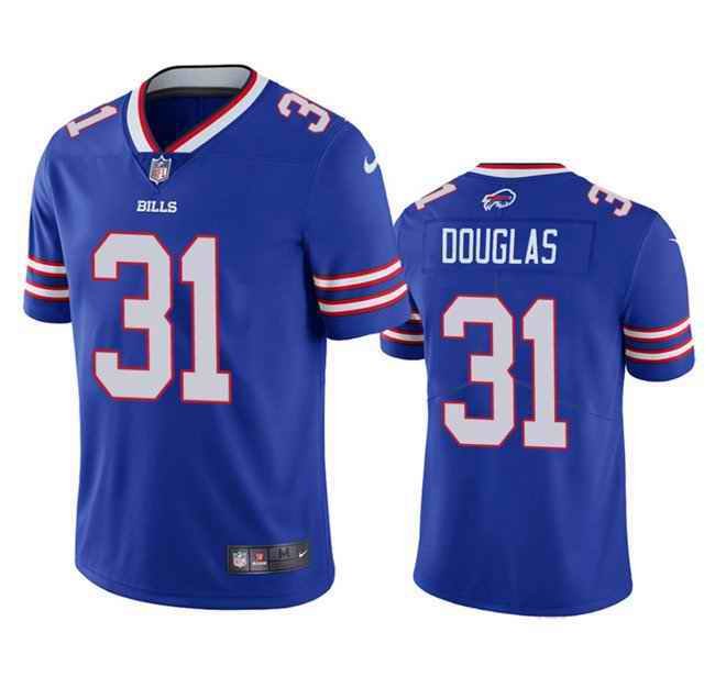 Men's Buffalo Bills #31 Rasul Douglas Blue Stitched Football Game Jersey