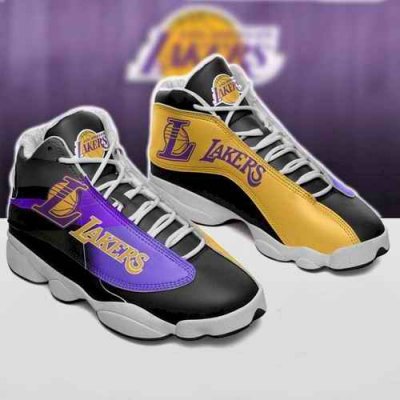 Men's Los Angeles Lakers Limited Edition JD13 Sneakers 009