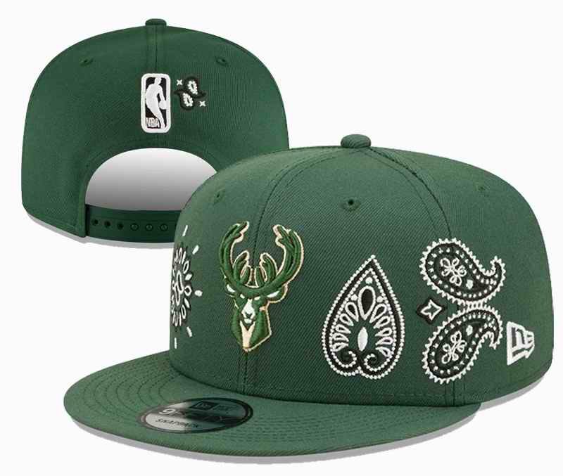 Milwaukee Bucks Stitched Snapback Hats 0026