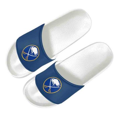 Women's Buffalo Sabres Flip Flops 002