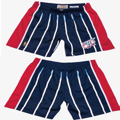 Men's Houston Rockets Navy 1996-1997 Shorts (Run Small)