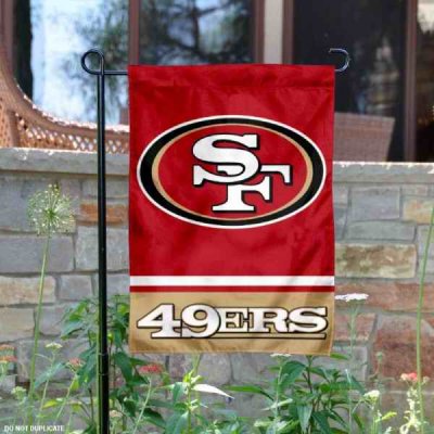 San Francisco 49ers Double-Sided Garden Flag 001 (Pls check description for details)