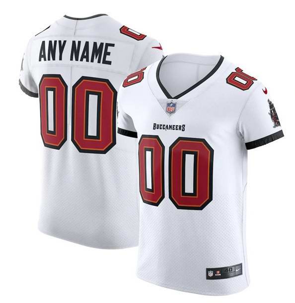 Men's Tampa Bay Buccaneers Customized 2020 White Vapor Elite Untouchable Stitched NFL Jersey