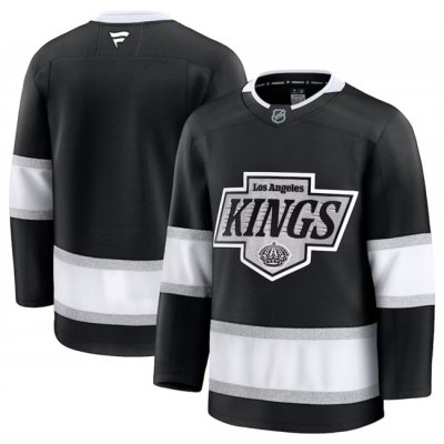 Men's Los Angeles Kings Blank Black 2024-25 Home Stitched Hockey Jersey