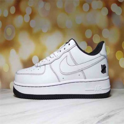 Men's Air Force 1 Low White/Black Shoes 0257