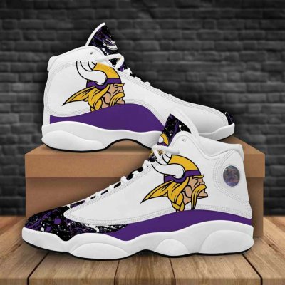 Women's Minnesota Vikings Limited Edition JD13 Sneakers 001