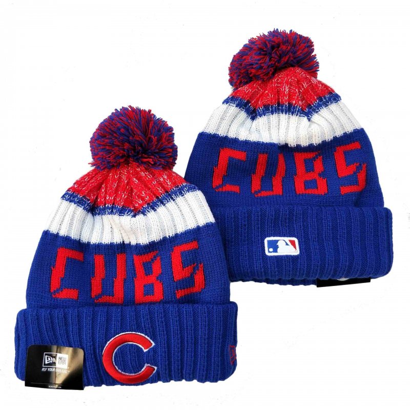 Chicago Cubs Knit Hats 002