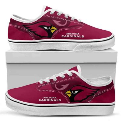 Men's Arizona Cardinals Vans Low Top Sneakers 001