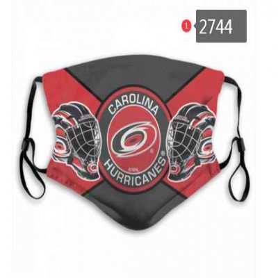 Carolina Hurricanes Face Mask 2744 Filter Pm2.5 (Pls check description for details)