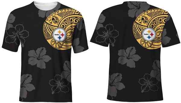 Men's Pittsburgh Steelers Black T-Shirt