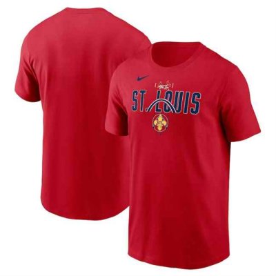 Men's St. Louis Cardinals Red 2024 City Connect Graphic T-Shirt