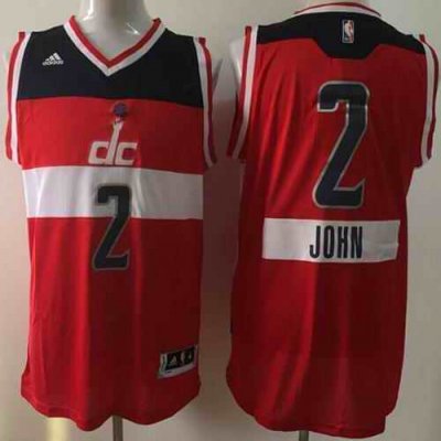 Wizards #2 John Wall Red 2014-15 Christmas Day Stitched NBA Jersey