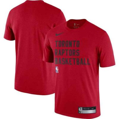 Men's Toronto Raptors Red 2023/24 Sideline Legend Performance Practice T-Shirt